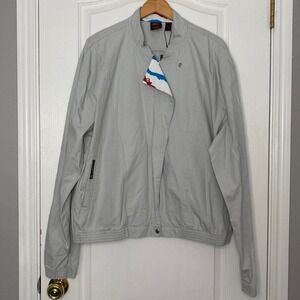 Grey Quiksilver Stranger Things bomber‎ jacket